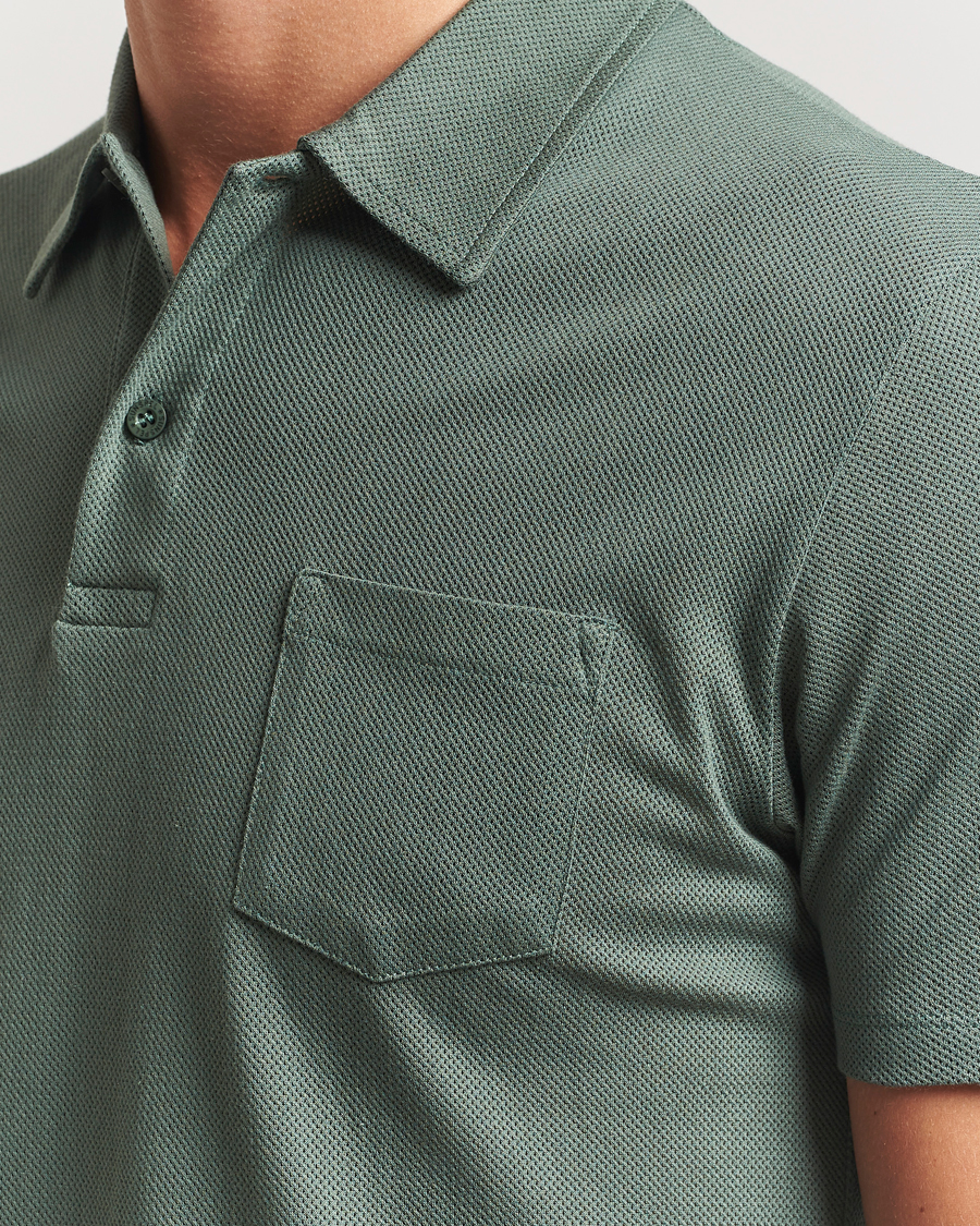 Herre | Pikéer | Sunspel | Riviera Polo Shirt Dusk Green