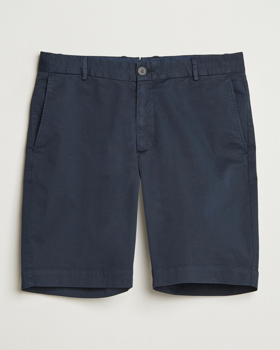 Herre | Shorts | Sunspel | Cotton Chino Shorts Navy