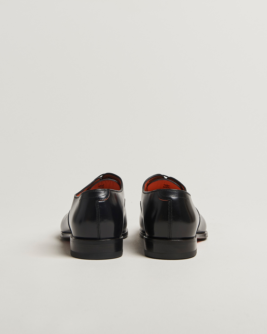 Herre | Oxfords | Santoni | Adrian Oxford Black Calf