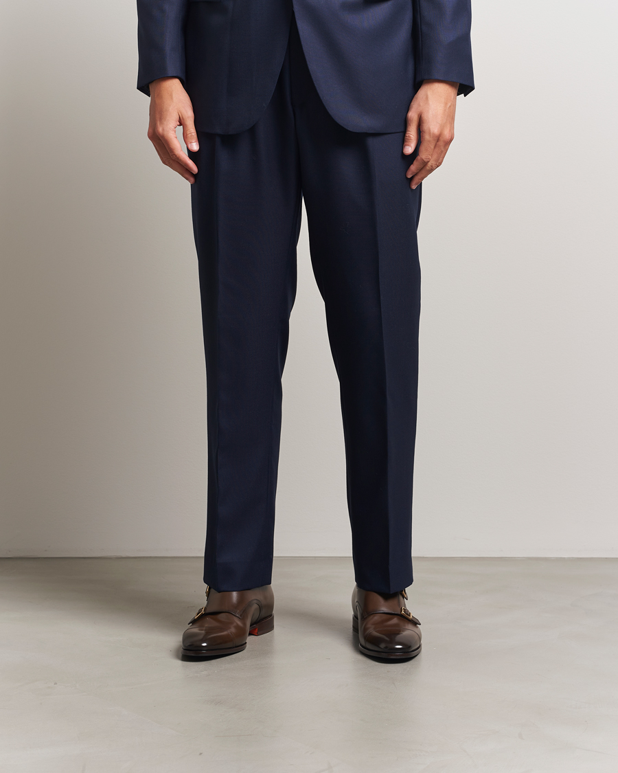 Herre | Munkesko | Santoni | Adrian Double Monk Dark Brown Calf