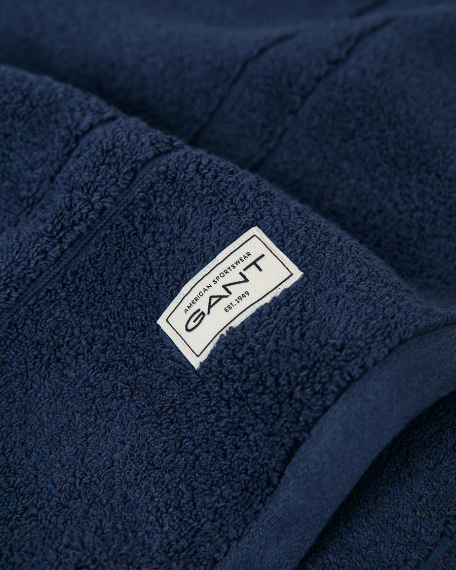 Herre | GANT 4-Pack Premium Towel Marine | Gant | 4-Pack Premium Towel Marine