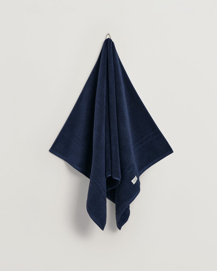 Herre | GANT 4-Pack Premium Towel Marine | Gant | 4-Pack Premium Towel Marine