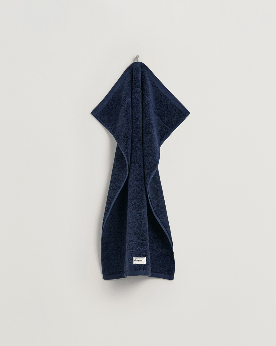 Herre | GANT 4-Pack Premium Towel Marine | Gant | 4-Pack Premium Towel Marine
