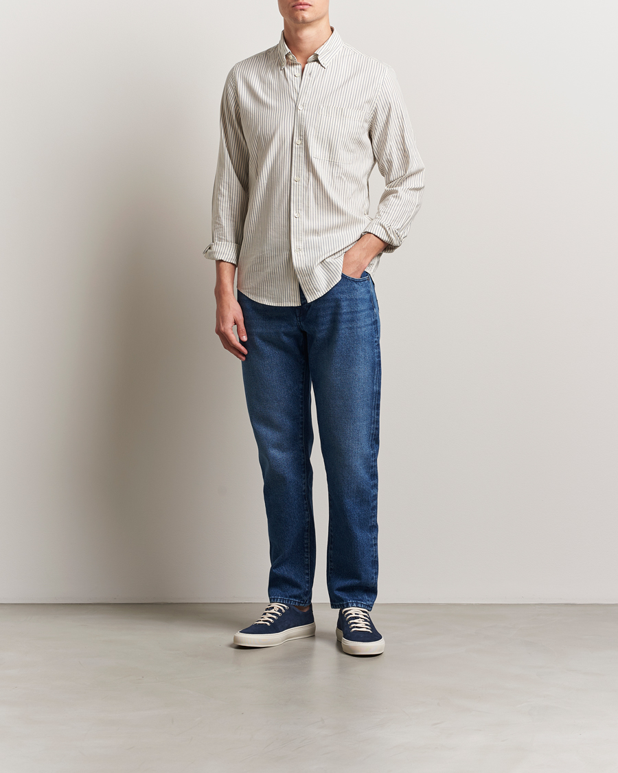 Herre | Jeans | Incotex | 5-Pocket Stretch Denim Dark Wash