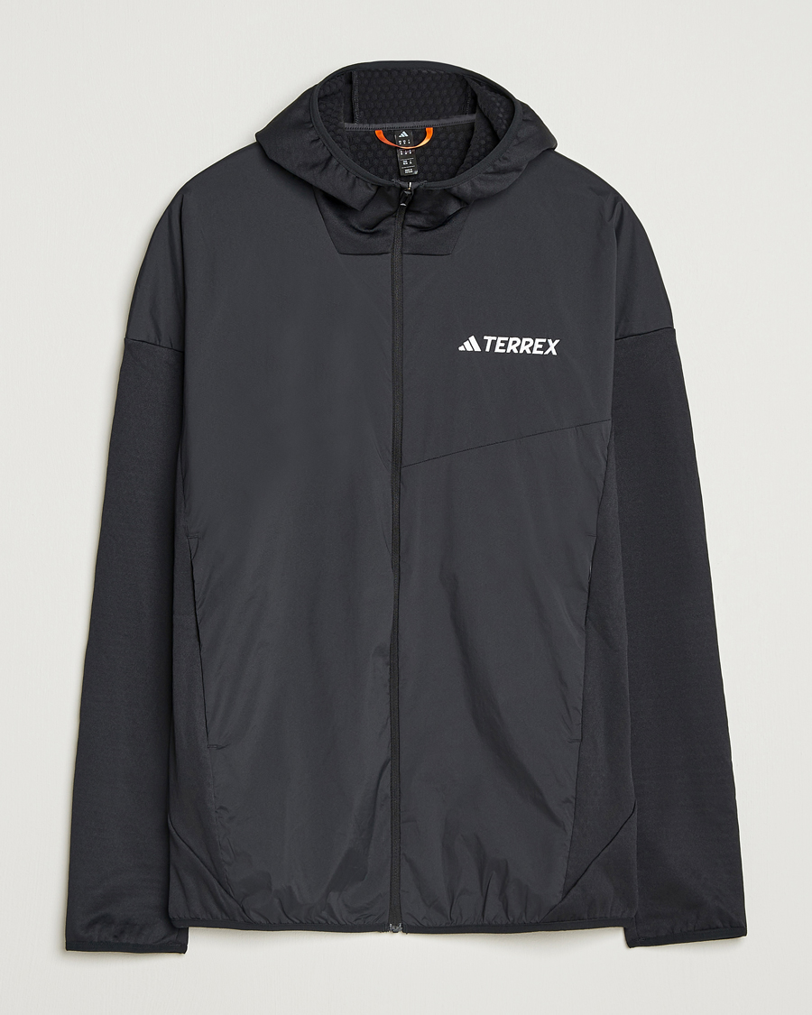 Herre | Gensere | adidas Performance | XPR Wind Hooded Full Zip Black