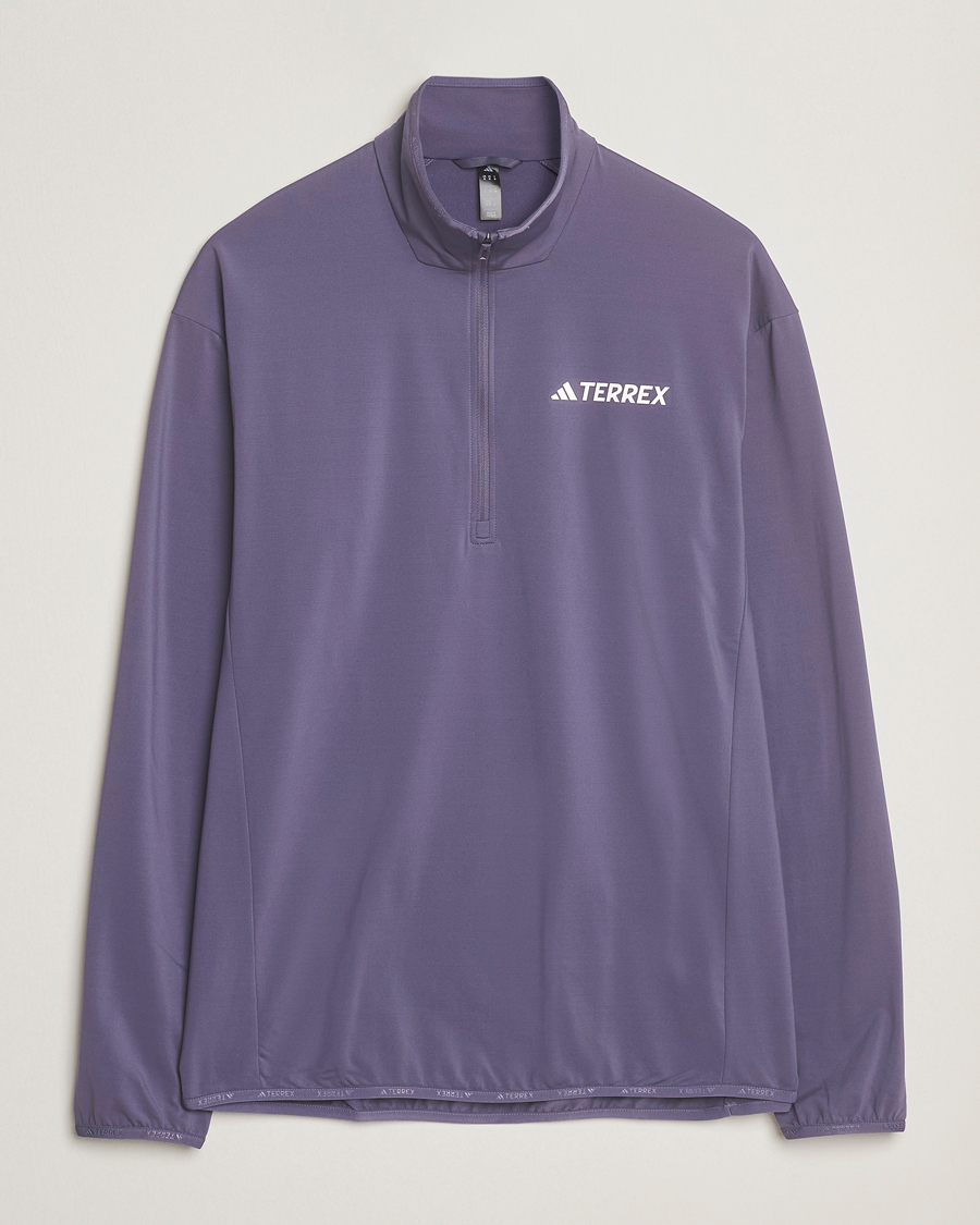 Herre | Gensere | adidas Performance | MT Lightweight Half Zip Navy