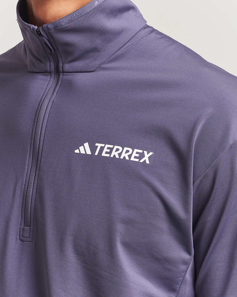 Herre | Gensere | adidas Performance | MT Lightweight Half Zip Navy