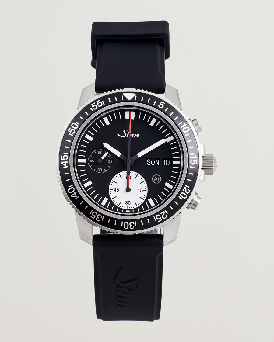 Herre | Sinn 613 Diving Chronograph 41mm Black | Sinn | 613 Diving Chronograph 41mm Black