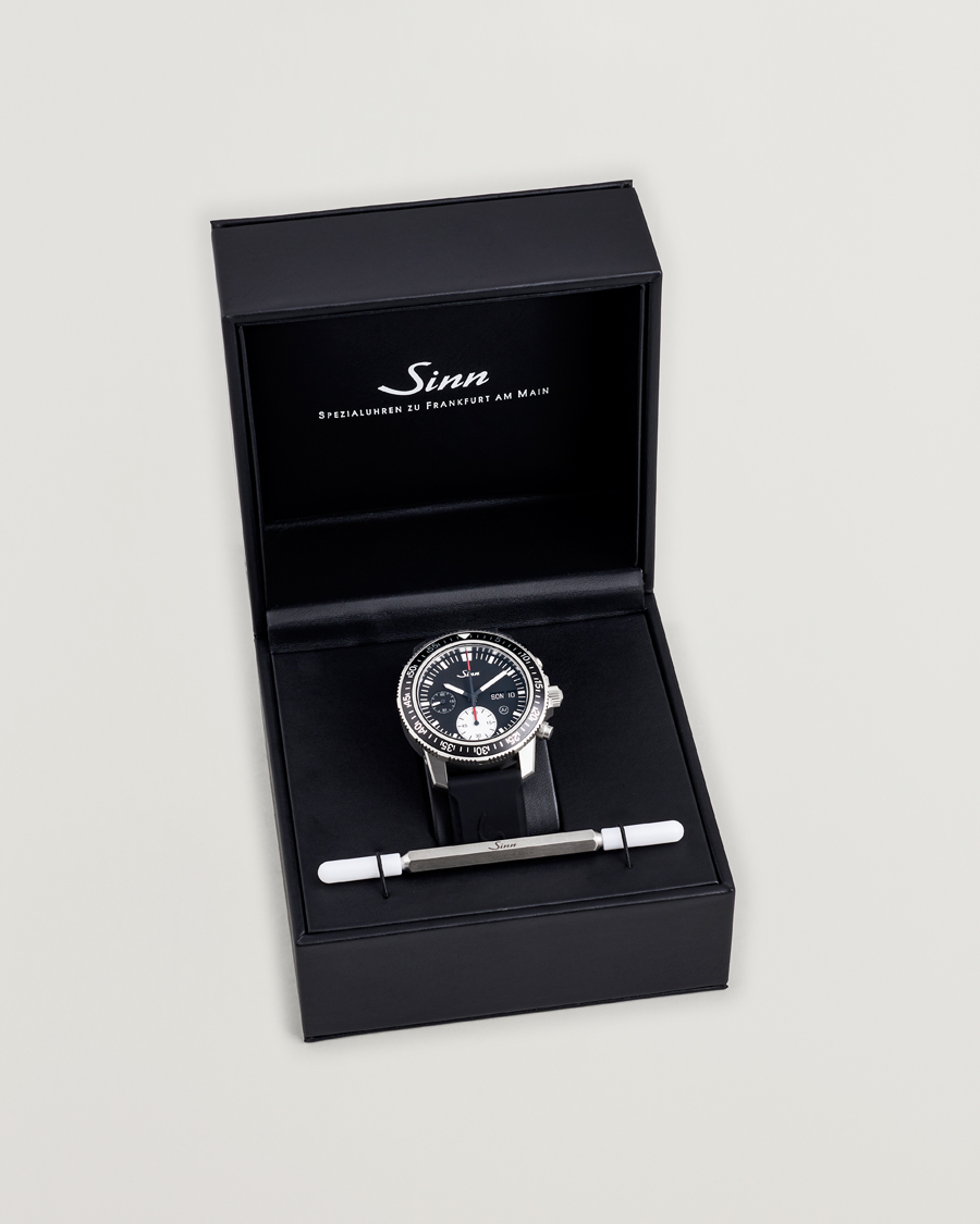 Herre | Sinn 613 Diving Chronograph 41mm Black | Sinn | 613 Diving Chronograph 41mm Black