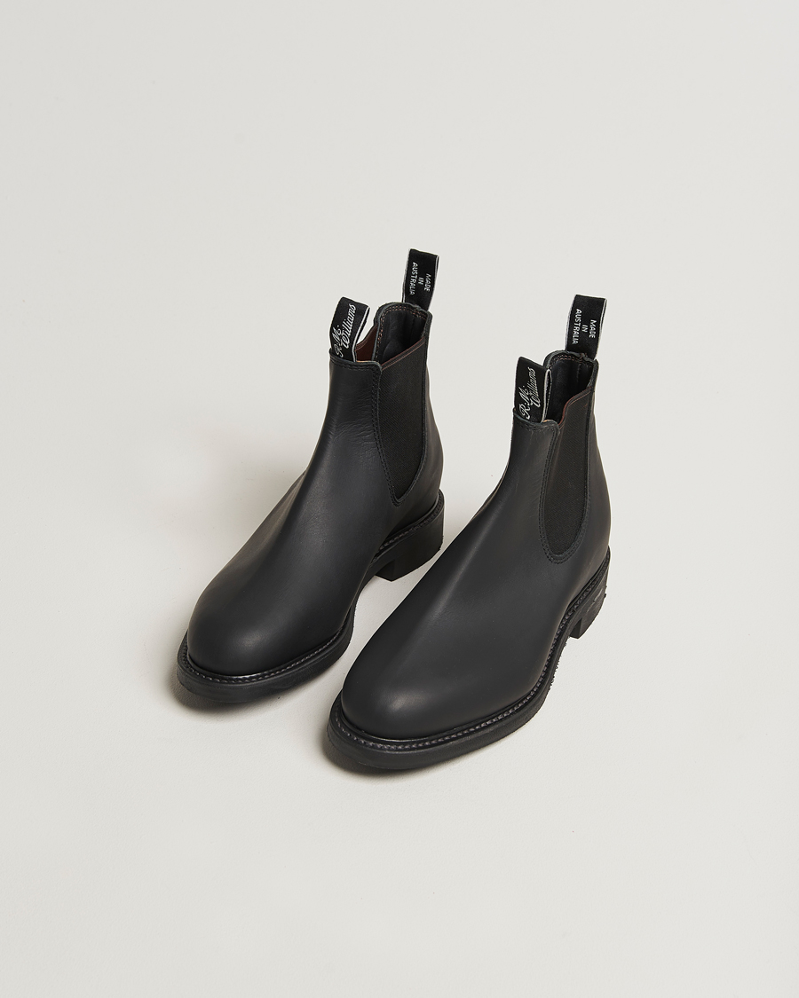 Herre | Støvler | R.M.Williams | Gardener G Boot Greasy Kip Black