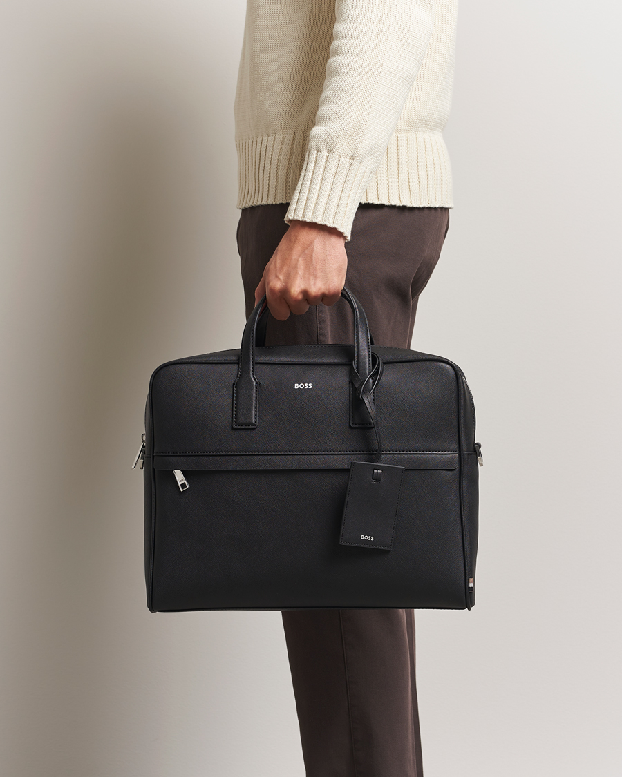 Herre | Vesker | BOSS BLACK | Zair Document Case Black