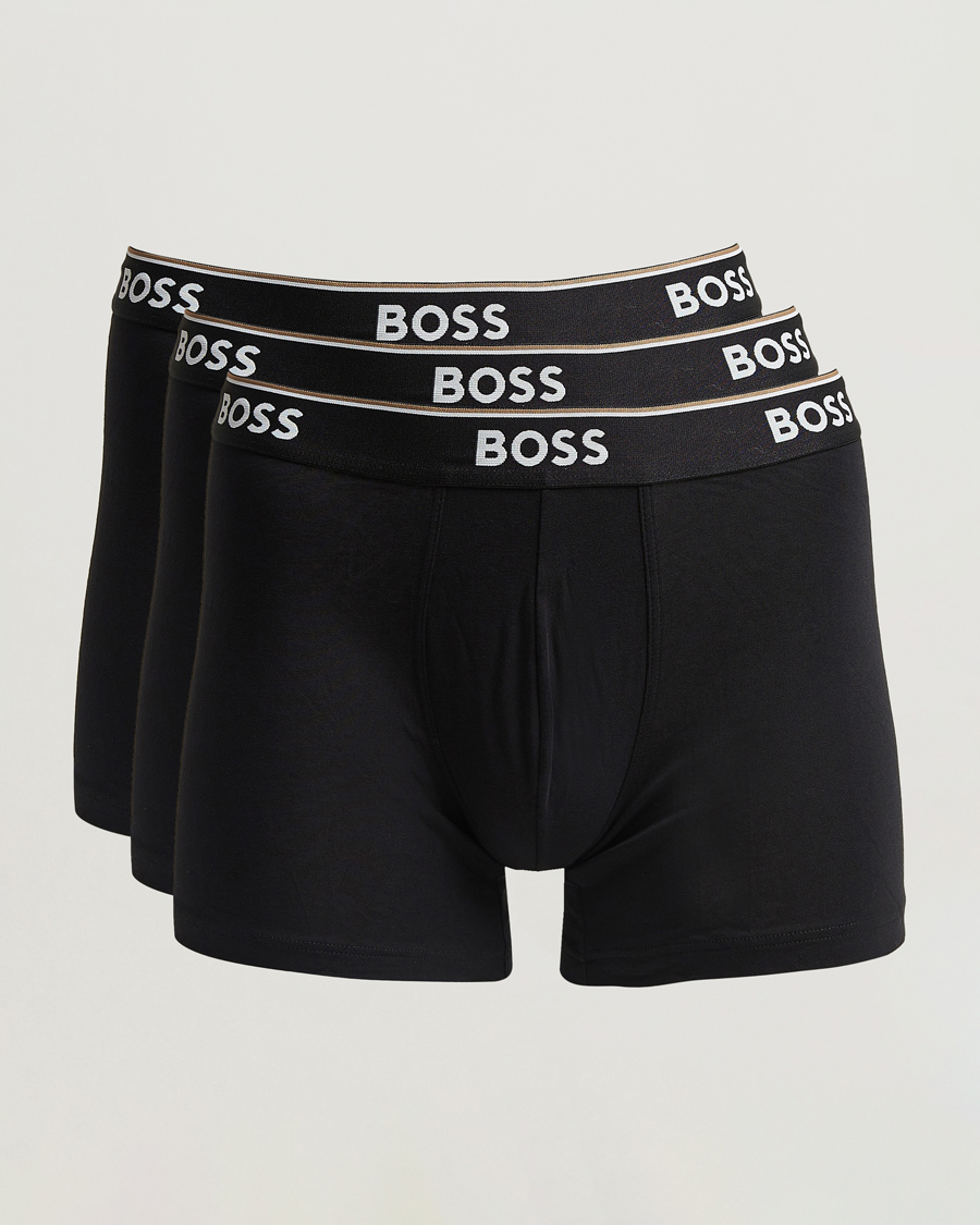 Herre | Undertøy | BOSS BLACK | 3-Pack Boxer Brief Black