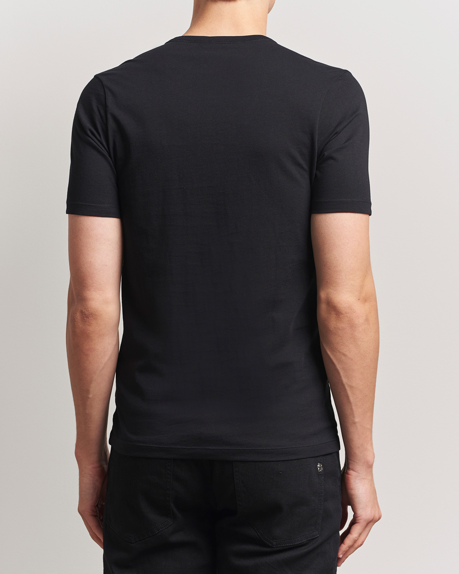 Herre | T-Shirts | BOSS BLACK | 3-Pack Crew Neck T-Shirt Black