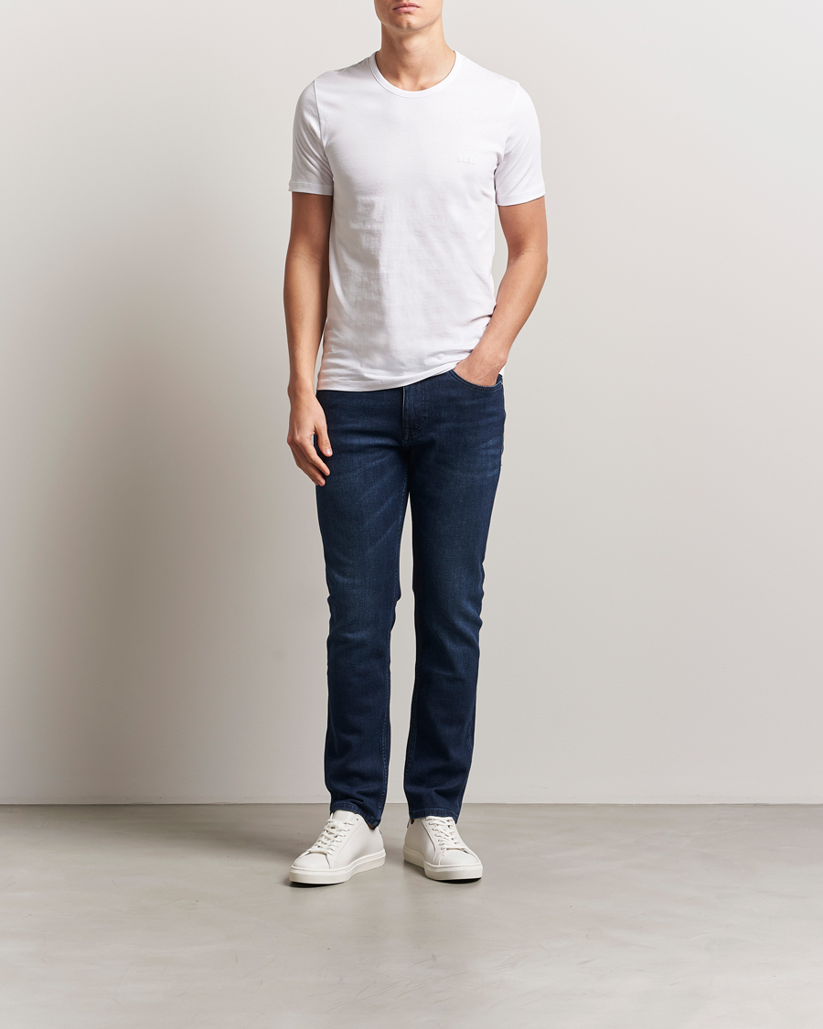 Herre | T-Shirts | BOSS BLACK | 3-Pack Crew Neck T-Shirt White