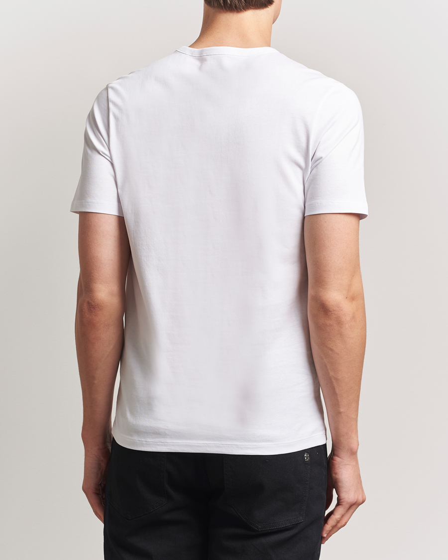 Herre | T-Shirts | BOSS BLACK | 3-Pack V-Neck T-Shirt White