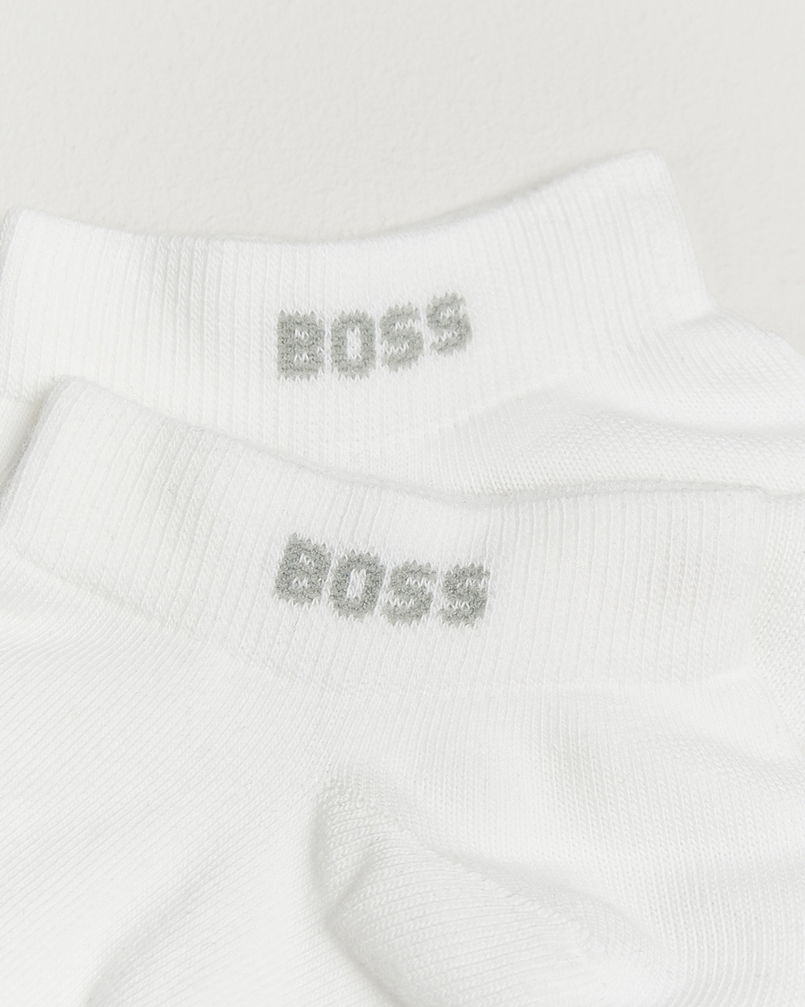 Herre | Undertøy | BOSS BLACK | 2-Pack Sneaker Socks White