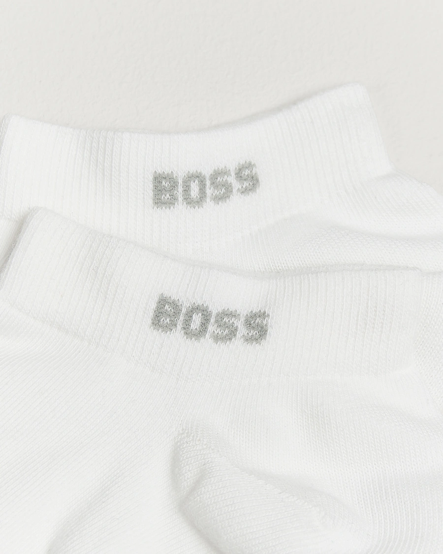 Herre | Undertøy | BOSS BLACK | 2-Pack Sneaker Socks White
