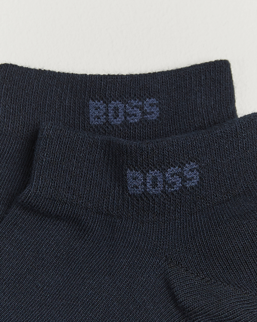 Herre | Undertøy | BOSS BLACK | 2-Pack Sneaker Socks Dark Blue