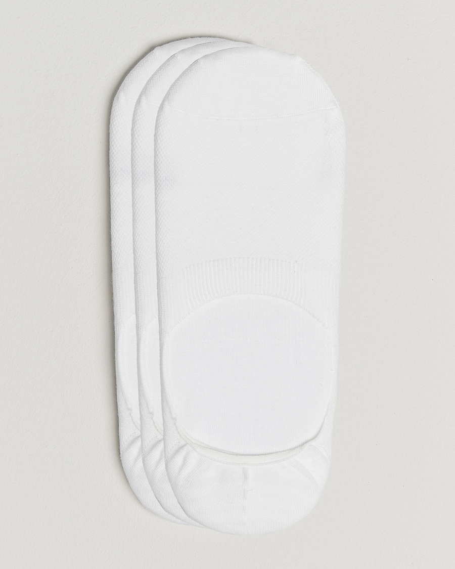 Herre | Undertøy | BOSS BLACK | 3-Pack Invisible Socks White