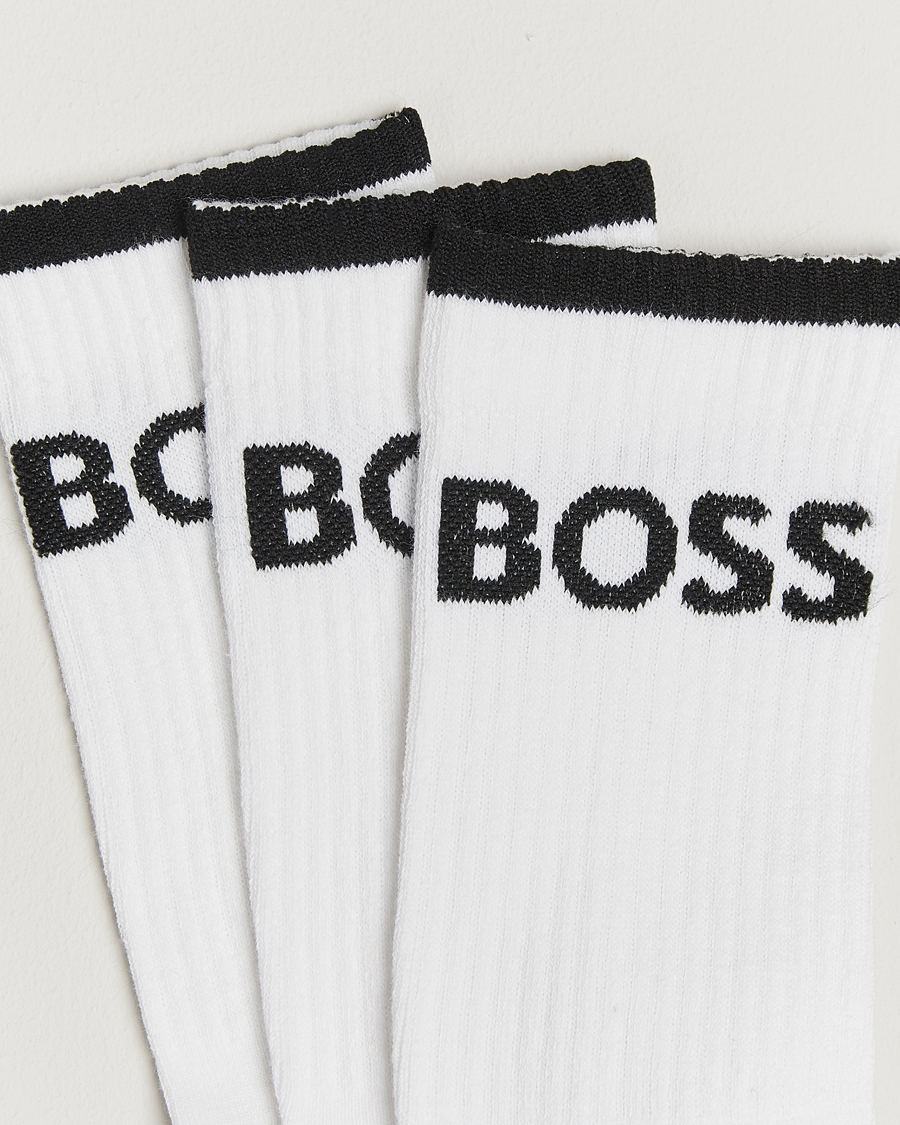 Herre | Undertøy | BOSS BLACK | 6-Pack Sport Socks White