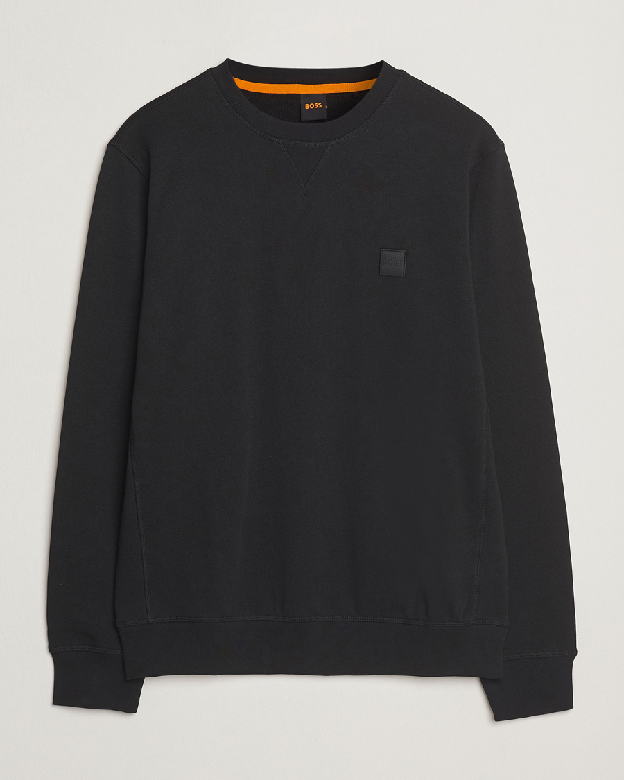 Herre | Gensere | BOSS ORANGE | Westart Logo Sweatshirt Black