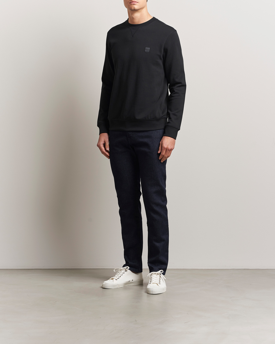 Herre | Gensere | BOSS ORANGE | Westart Logo Sweatshirt Black