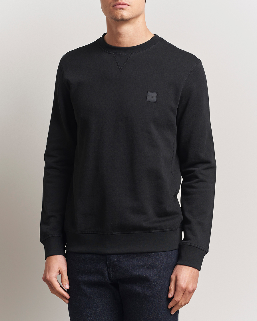 Herre | Gensere | BOSS ORANGE | Westart Logo Sweatshirt Black