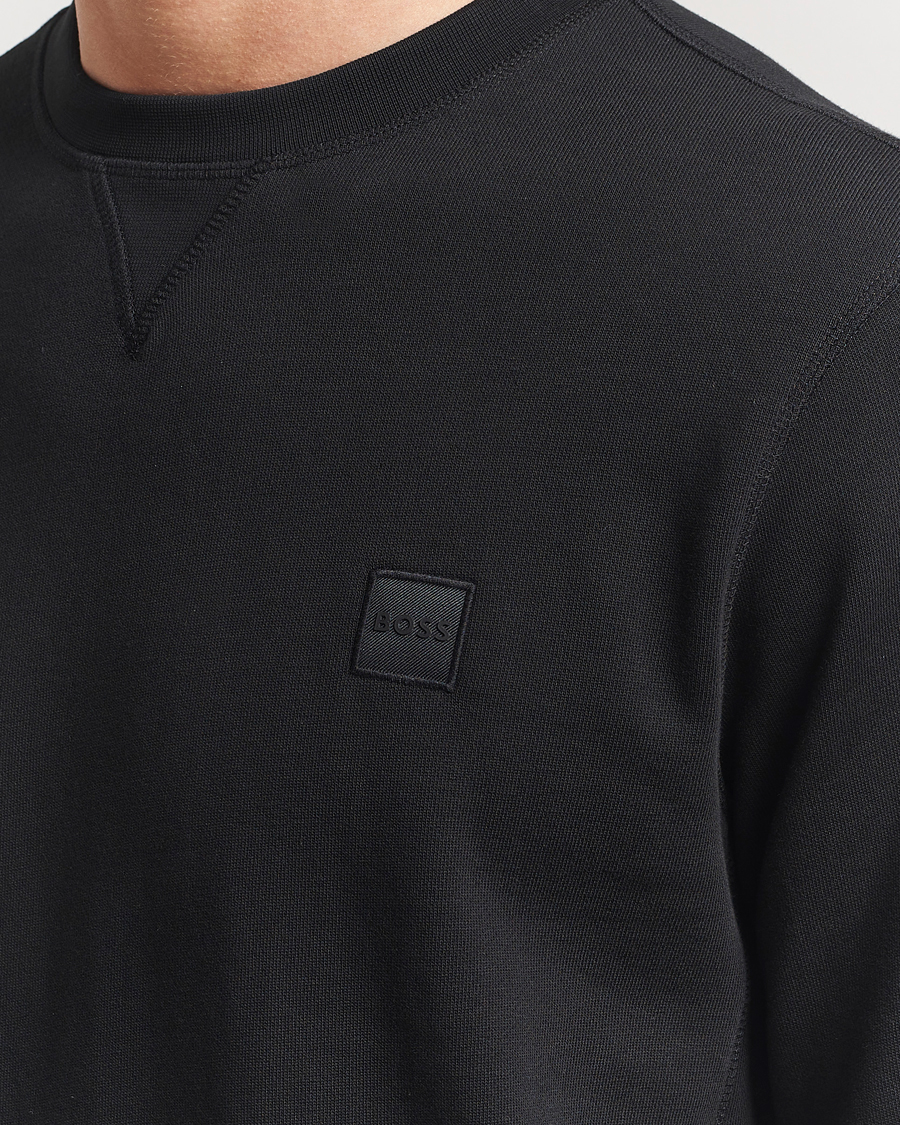 Herre | Gensere | BOSS ORANGE | Westart Logo Sweatshirt Black