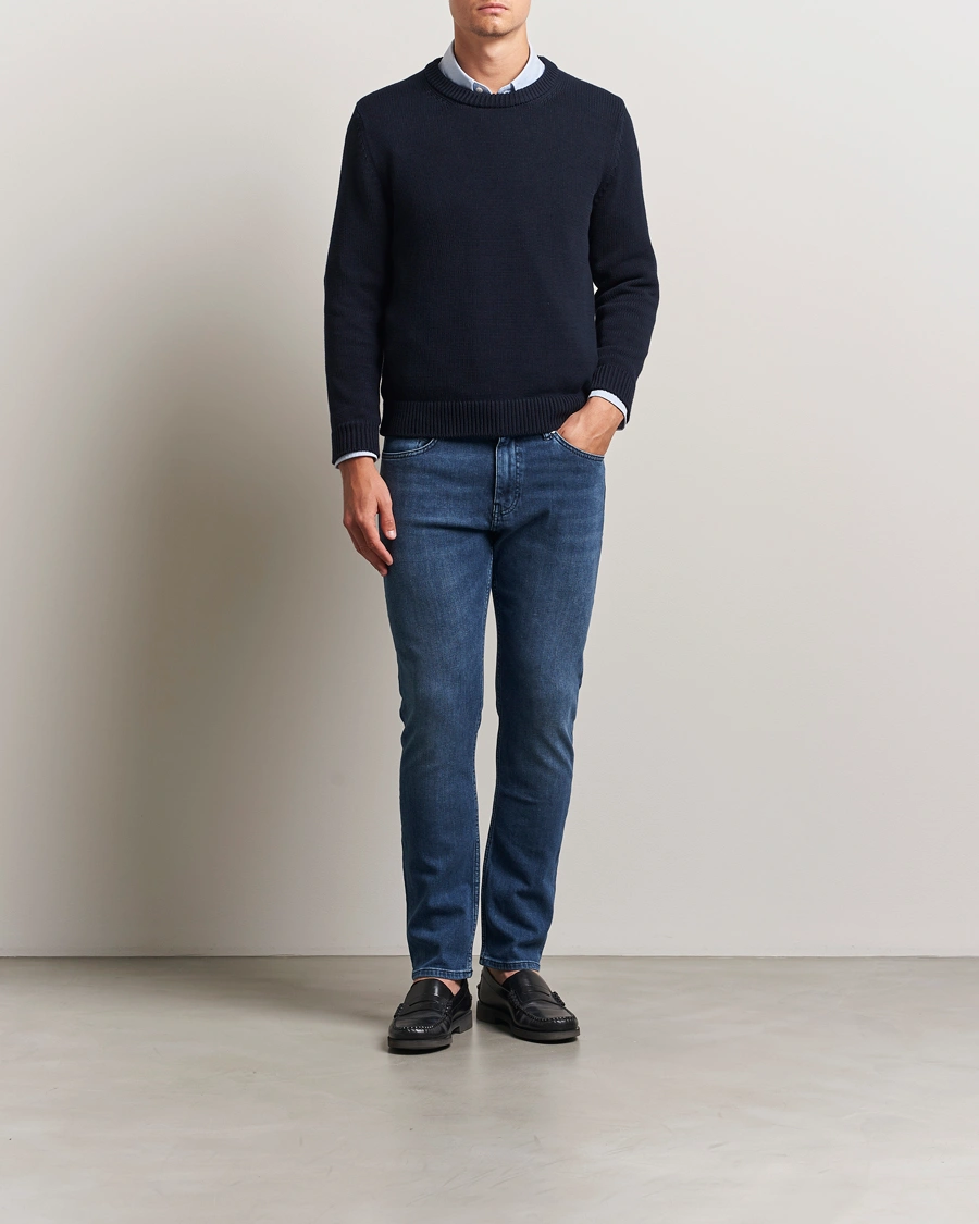 Herre | Bukser | BOSS BLACK | Delaware Jeans Navy