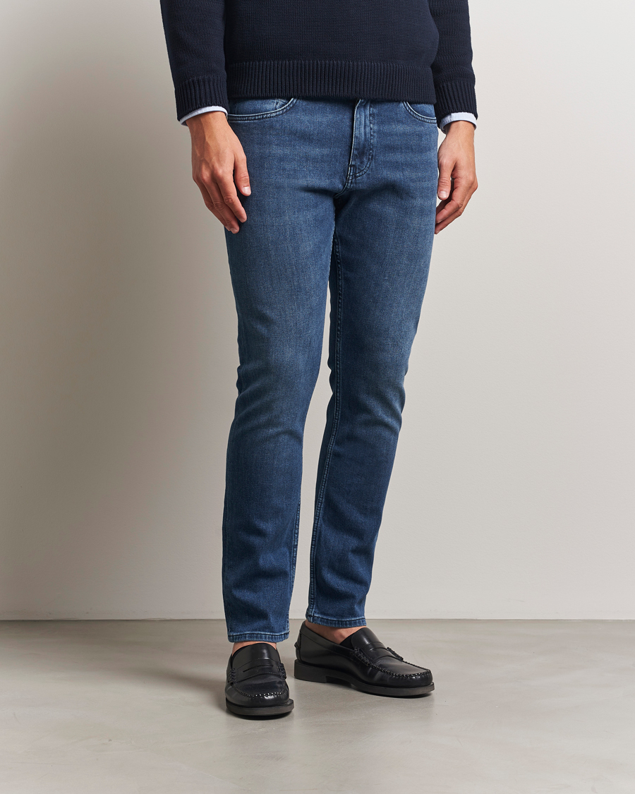 Herre | Bukser | BOSS BLACK | Delaware Jeans Navy