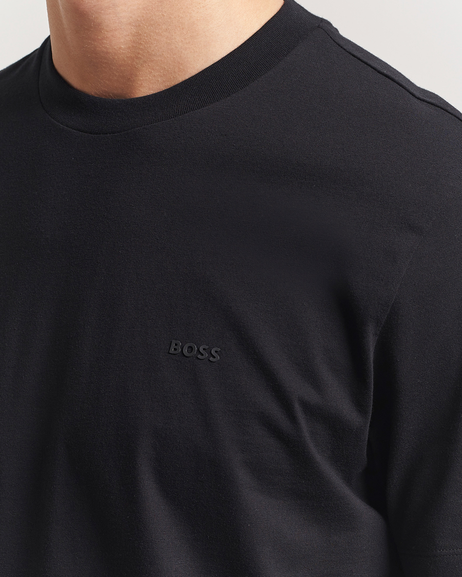 Herre | T-Shirts | BOSS BLACK | Thompson Crew Neck T-Shirt Black
