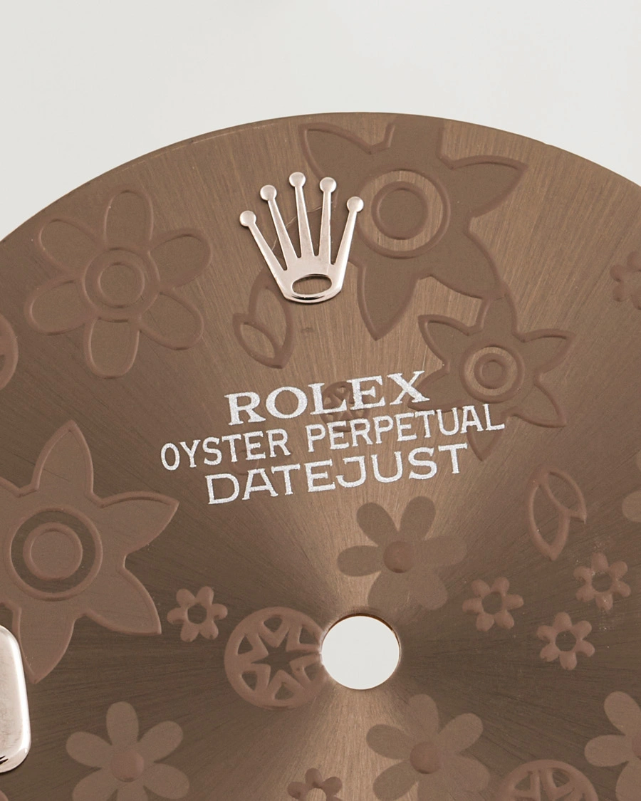 Herre | Pre-owned Utstyr | Rolex Pre-Owned | Rolex Datejust 5-6 ref Flower Dial
