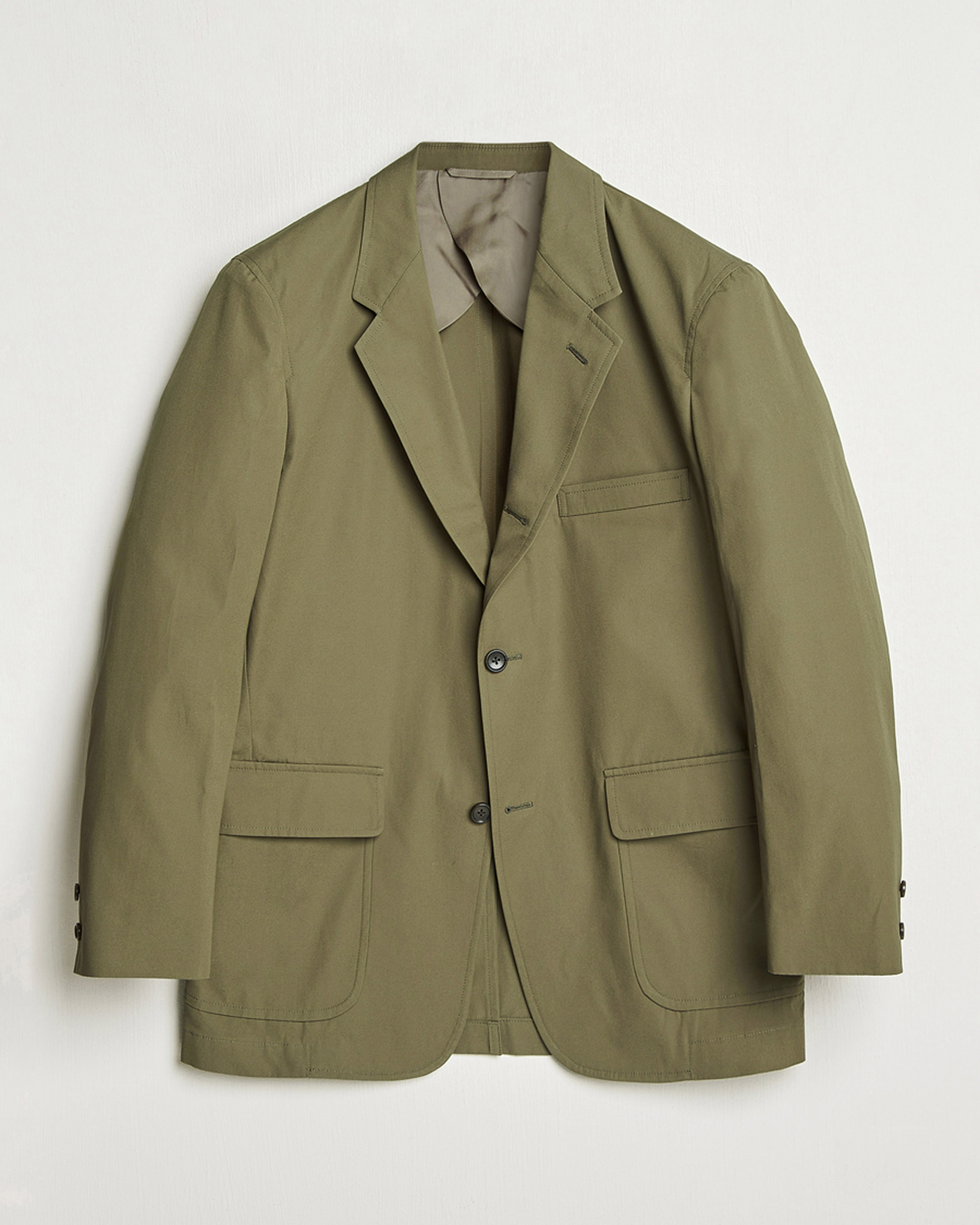 Herre | Dressjakker | Kamakura Shirts | Cotton Ivy Jacket Olive