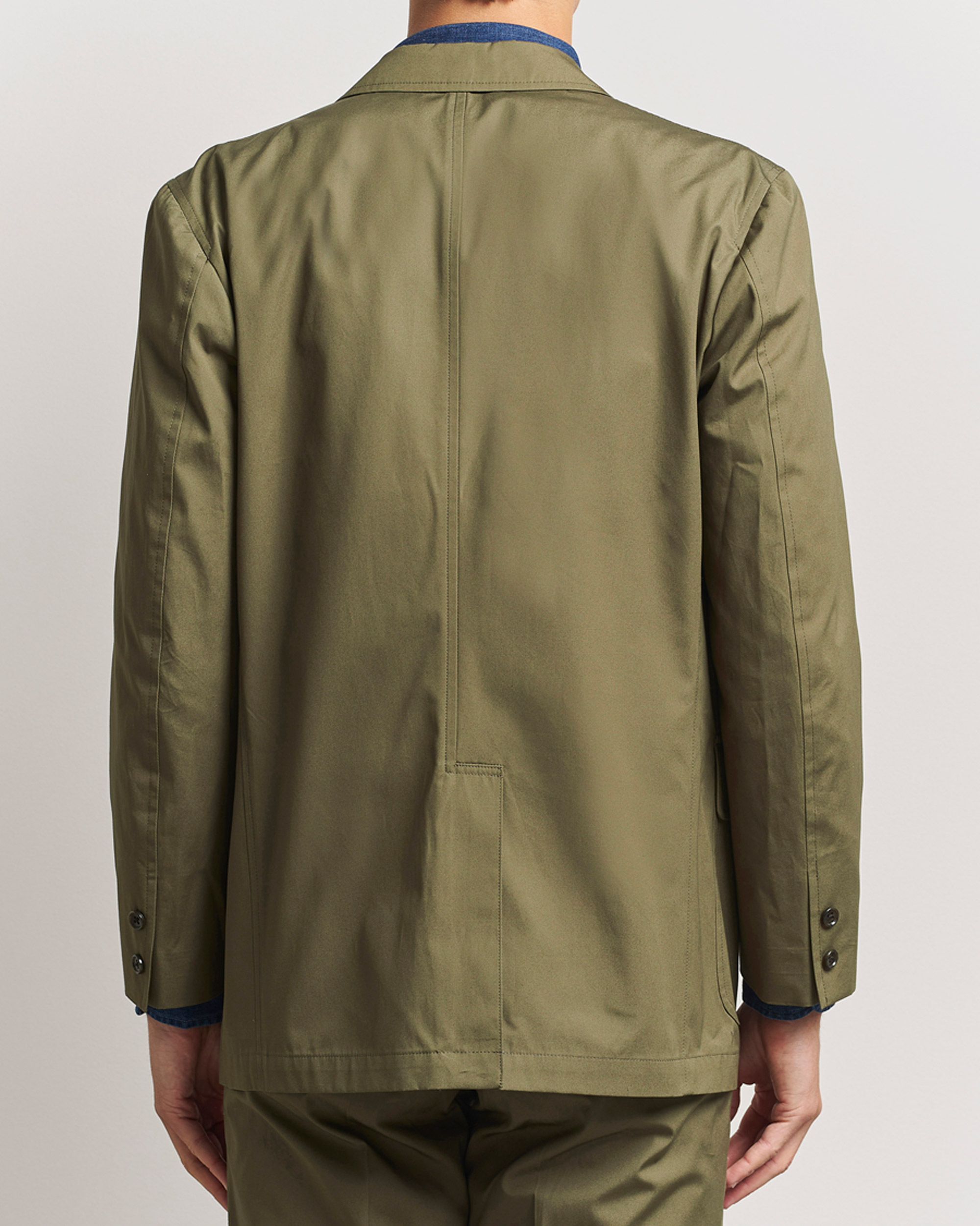 Herre | Dressjakker | Kamakura Shirts | Cotton Ivy Jacket Olive