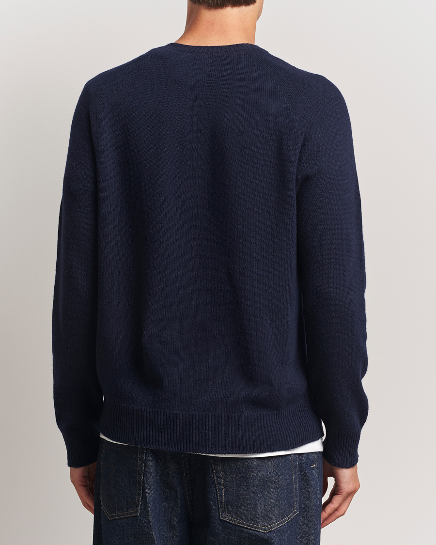 Herre | Gensere | Jil Sander | Wool/Cashmere Round Neck Sweater Navy