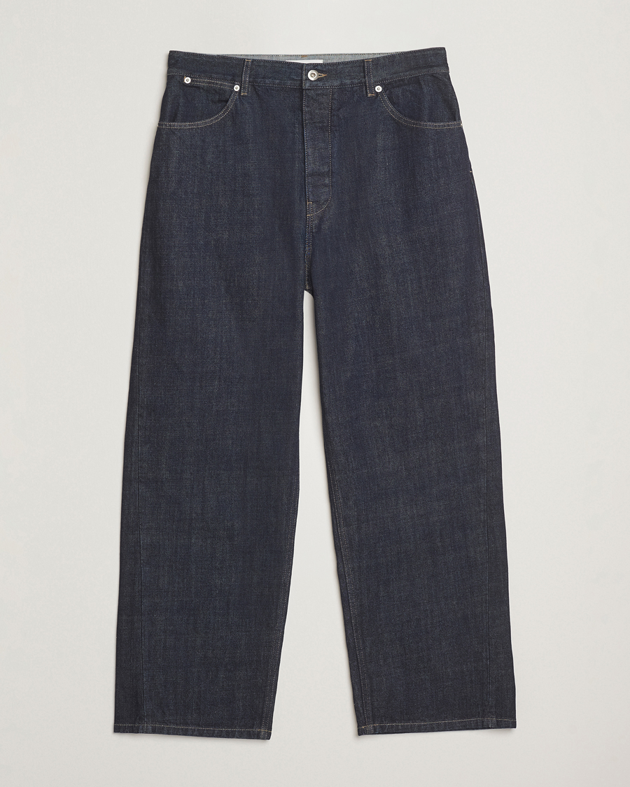Herre | Bukser | Jil Sander | Loose Fit 5-Pocket Pants Dark Indigo