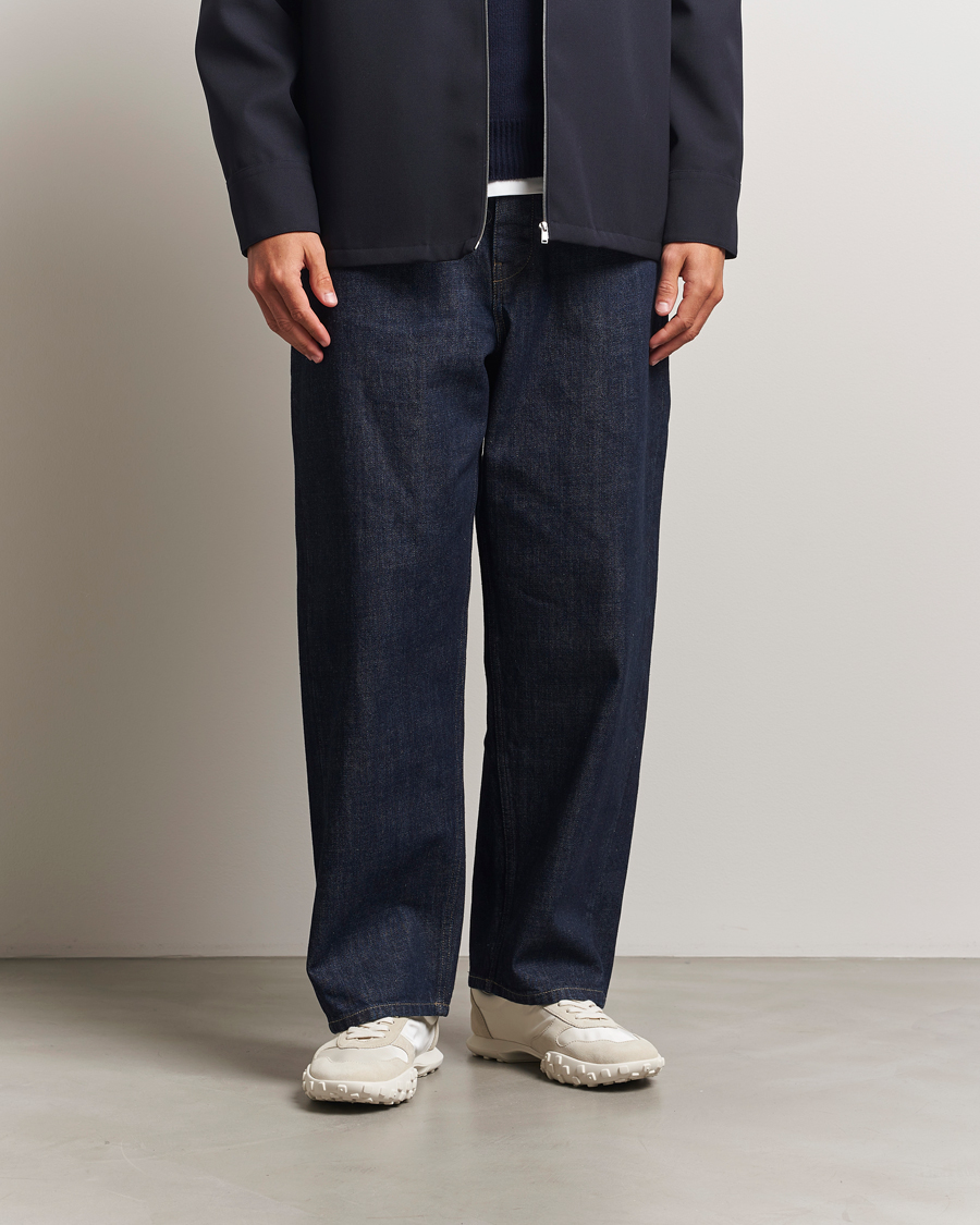 Herre | Bukser | Jil Sander | Loose Fit 5-Pocket Pants Dark Indigo