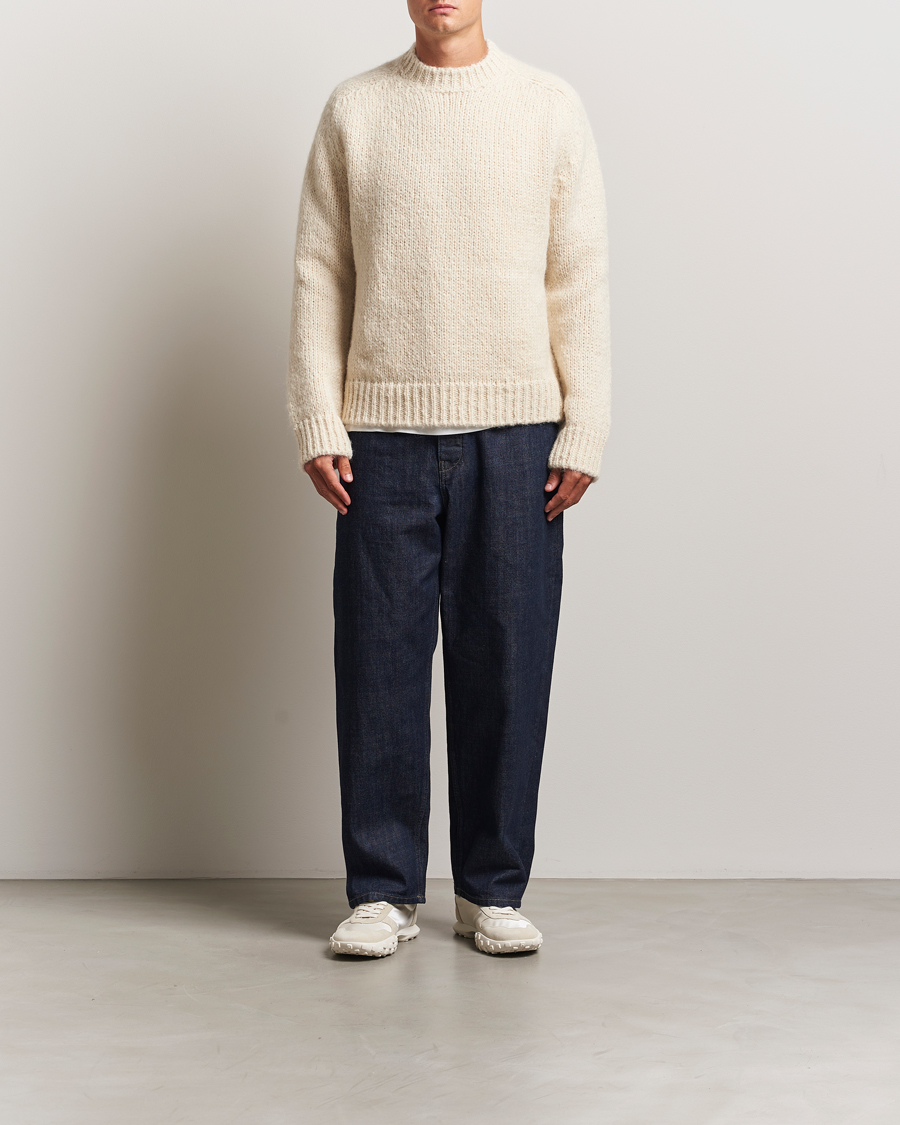 Herre | Gensere | Jil Sander | Mohair Sweater Chalk