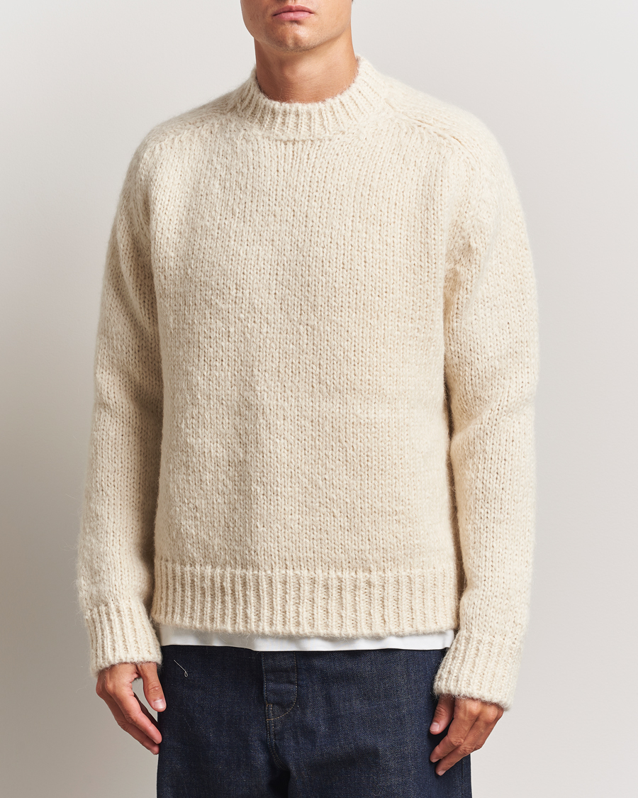 Herre | Gensere | Jil Sander | Mohair Sweater Chalk