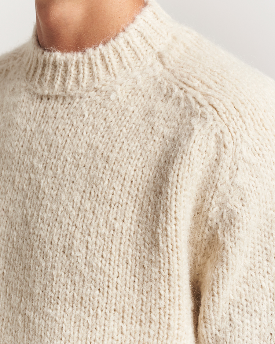 Herre | Gensere | Jil Sander | Mohair Sweater Chalk
