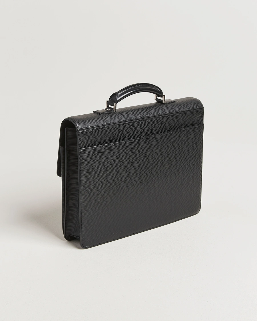 Herre | Pre-Owned & Vintage Bags | Louis Vuitton Pre-Owned | Robusto Briefcase Black