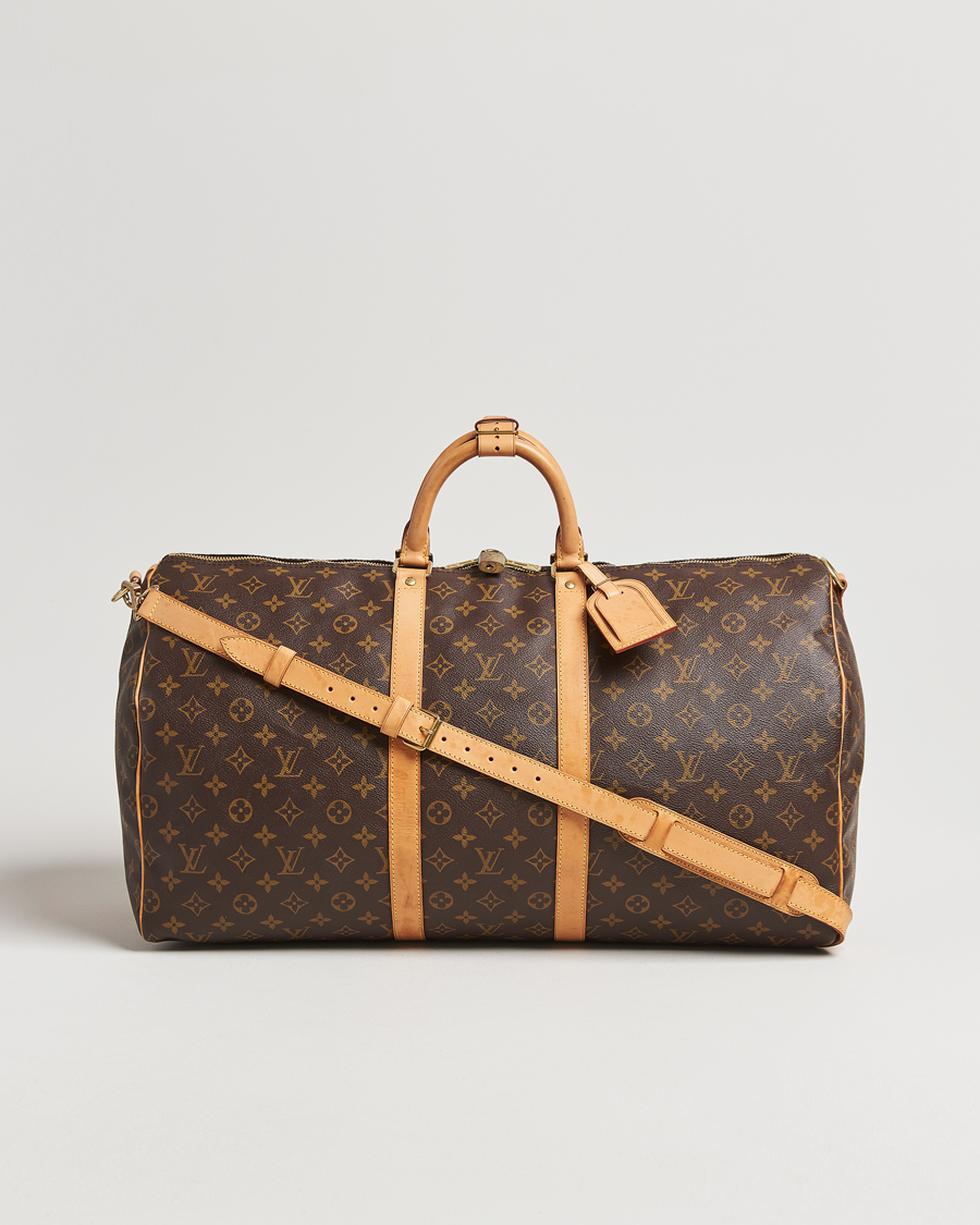 Herre | Pre-Owned & Vintage Bags | Louis Vuitton Pre-Owned | Keepall Bandoulière 55 Monogram