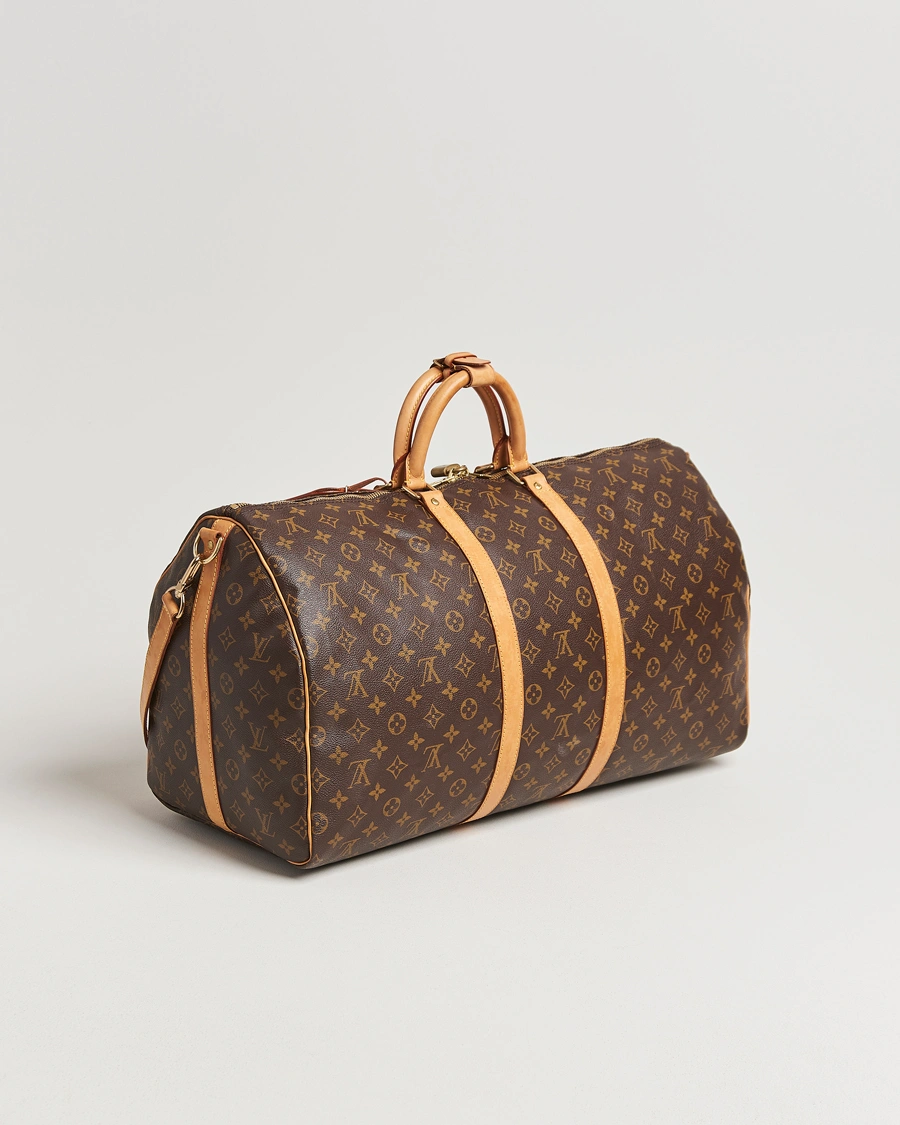 Herre | Pre-Owned & Vintage Bags | Louis Vuitton Pre-Owned | Keepall Bandoulière 55 Monogram