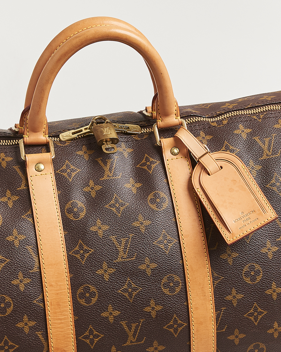 Herre | Pre-Owned & Vintage Bags | Louis Vuitton Pre-Owned | Keepall Bandoulière 55 Monogram