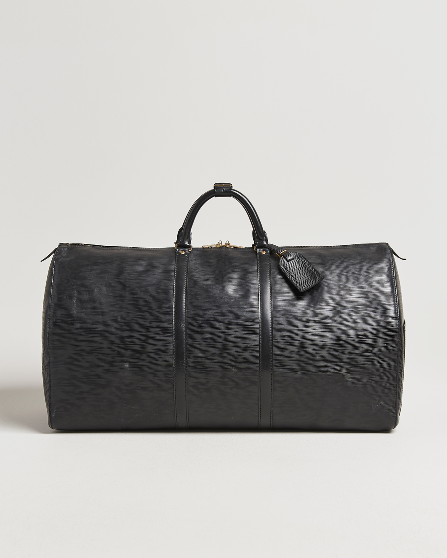 Herre | Pre-Owned & Vintage Bags | Louis Vuitton Pre-Owned | Keepall 60 Epi Leather Black