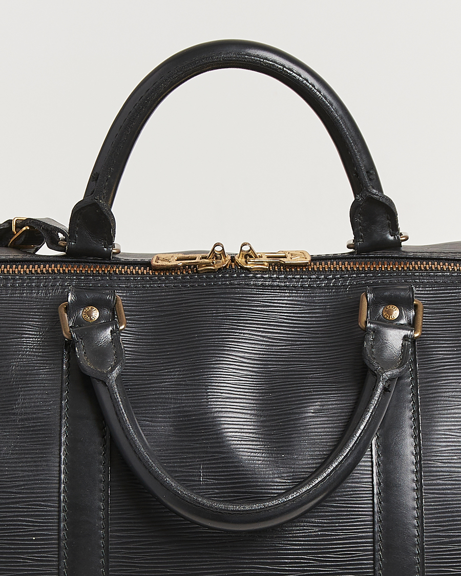 Herre | Pre-Owned & Vintage Bags | Louis Vuitton Pre-Owned | Keepall 60 Epi Leather Black