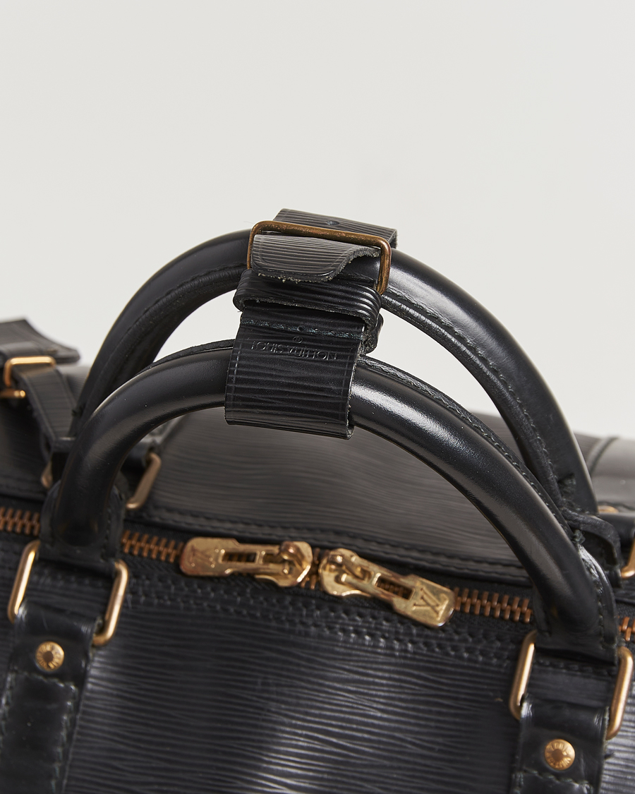 Herre | Pre-Owned & Vintage Bags | Louis Vuitton Pre-Owned | Keepall 60 Epi Leather Black
