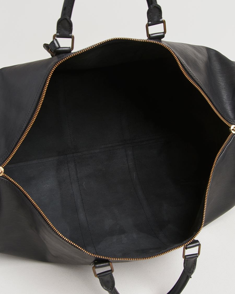 Herre | Pre-Owned & Vintage Bags | Louis Vuitton Pre-Owned | Keepall 60 Epi Leather Black