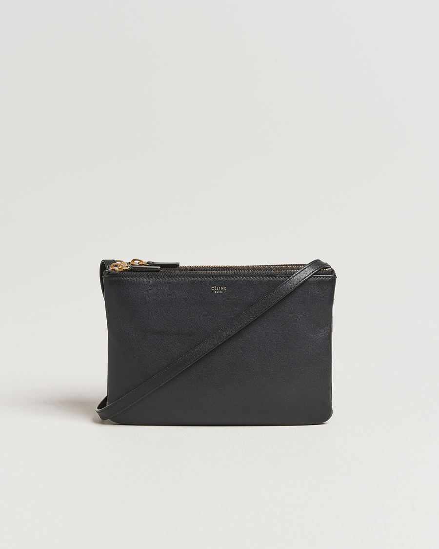 Herre | Gifts for Her | Celine Pre-Owned | Trio Bag Small Leather Black