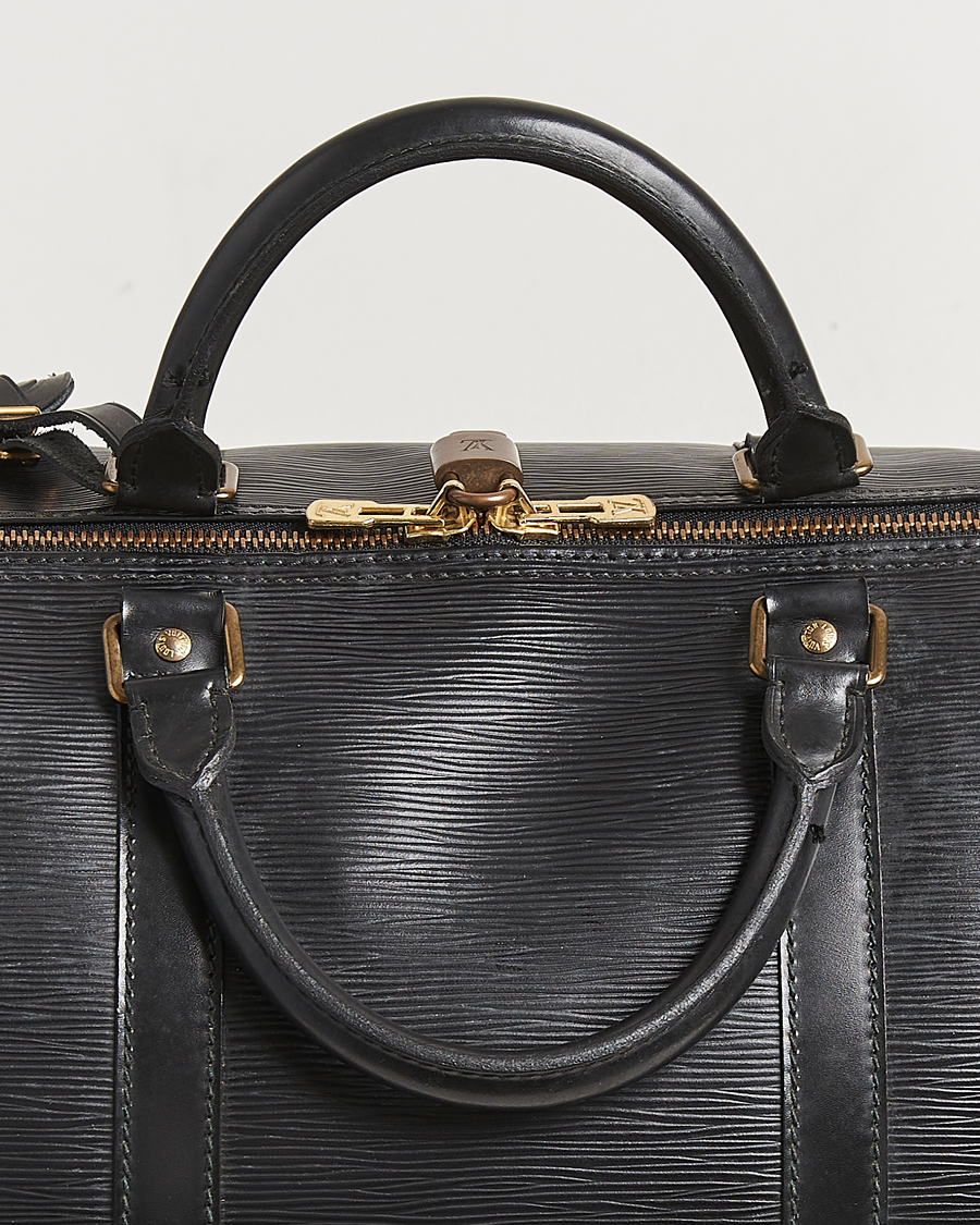 Herre | Pre-Owned & Vintage Bags | Louis Vuitton Pre-Owned | Keepall 60 Epi Leather Black